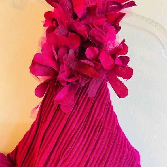 Romeo & Juliet Couture one shoulder fuchsia mini dress size S NWT - Picture 6 of 8